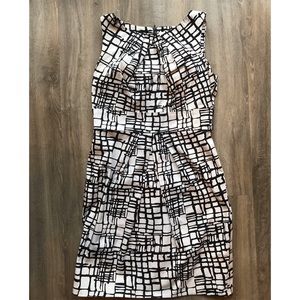 BCX Black and White Dress